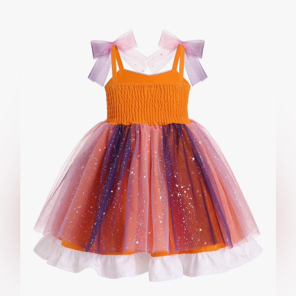New Toddler Baby 1st Birthday Girl Cake Smash Self-Tie Floral Tutu Dress 12-18m